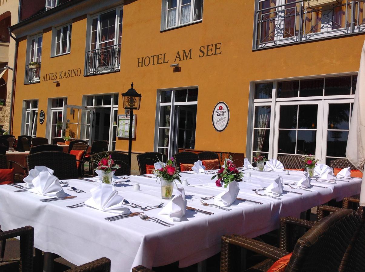 Altes Kasino Hotel am See Neuruppin Exterior foto